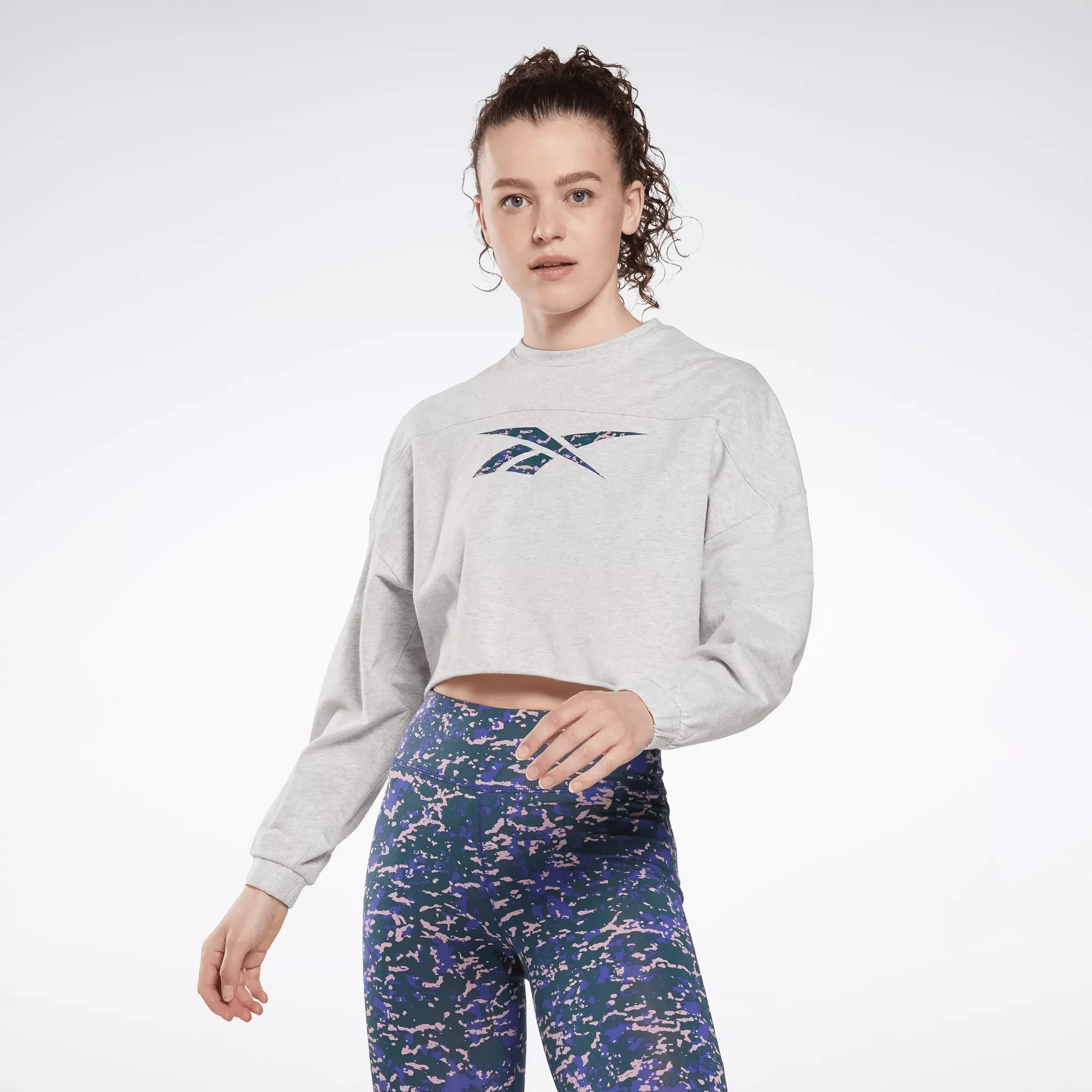 Reebok Damen Modern Safari Überwurf Grau Reebok