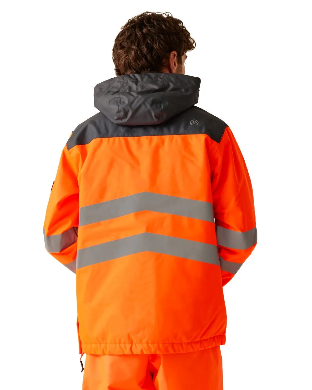 Regatta Herren Hi-Vis wasserdichte reflektierende Overhead-Bomberjacke Regatta Kleidung