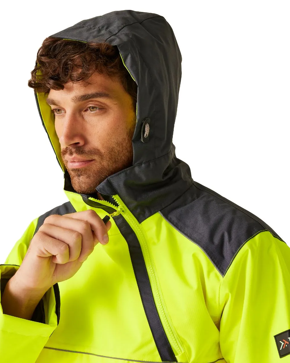 Regatta Herren Hi-Vis wasserdichte reflektierende Overhead-Bomberjacke Regatta Kleidung