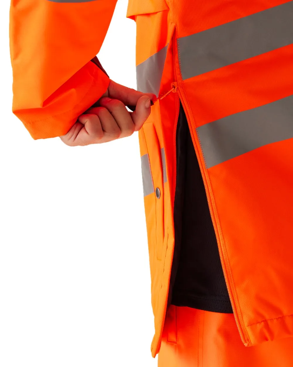 Regatta Herren Hi-Vis wasserdichte reflektierende Overhead-Bomberjacke Regatta Kleidung