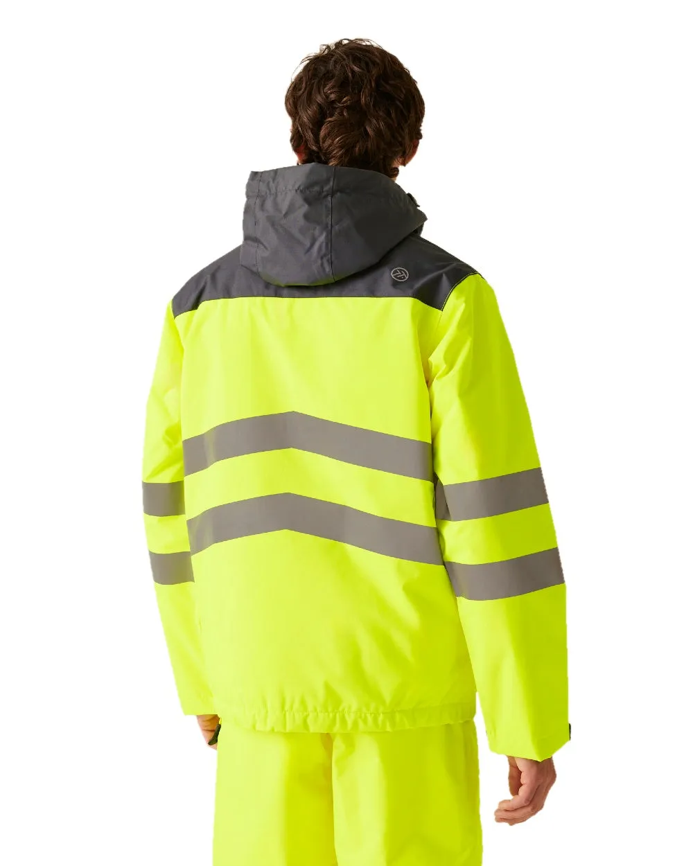 Regatta Herren Hi-Vis wasserdichte reflektierende Overhead-Bomberjacke Regatta Kleidung