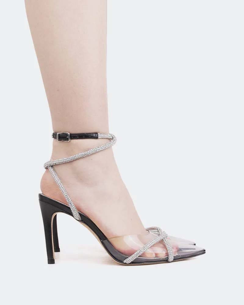 Rumpus, Schwarz Leder/Cuir Noir