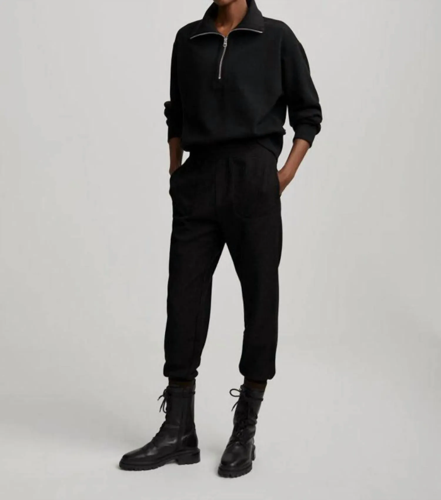 Russell Sweathose In Schwarz
