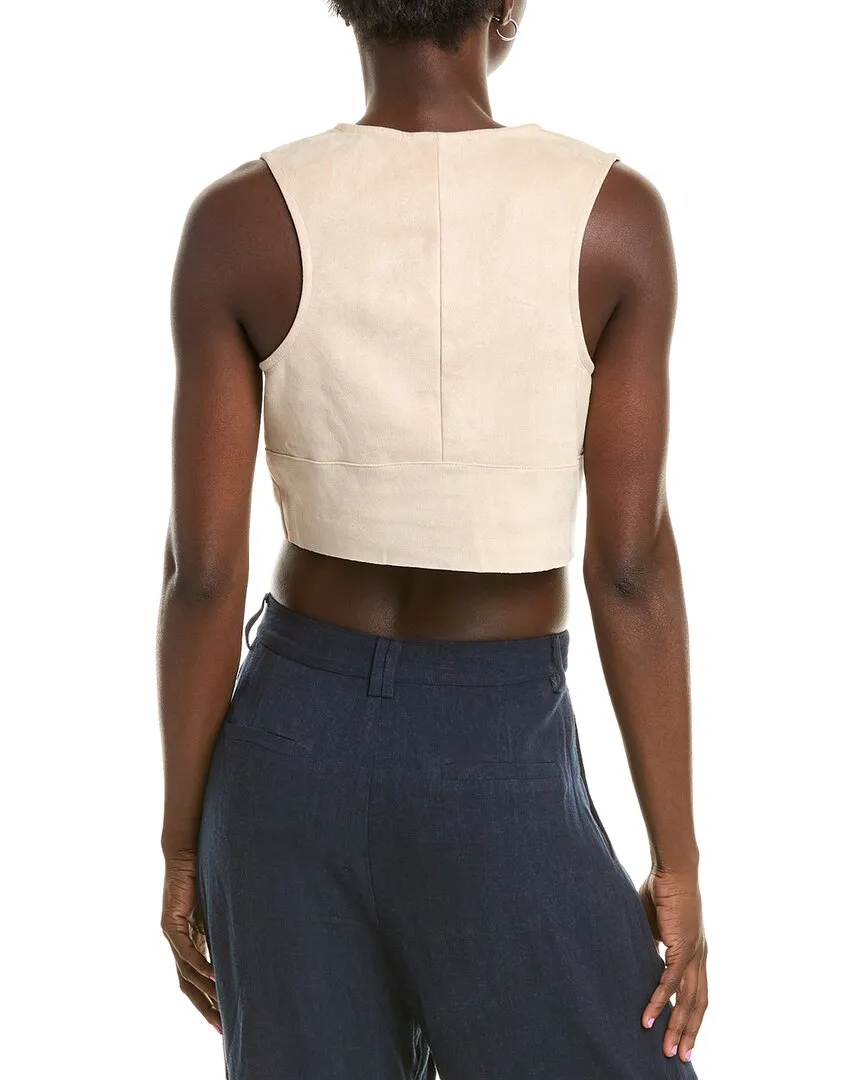 Sadie & Sage Deep V Crop Weste