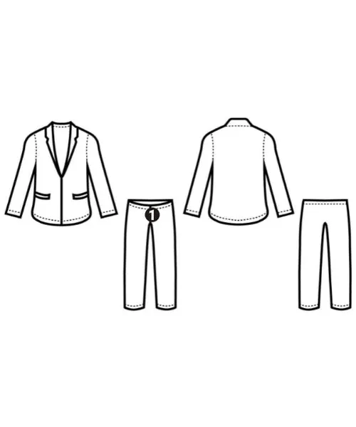 Saint Laurent Paris Business-Anzüge