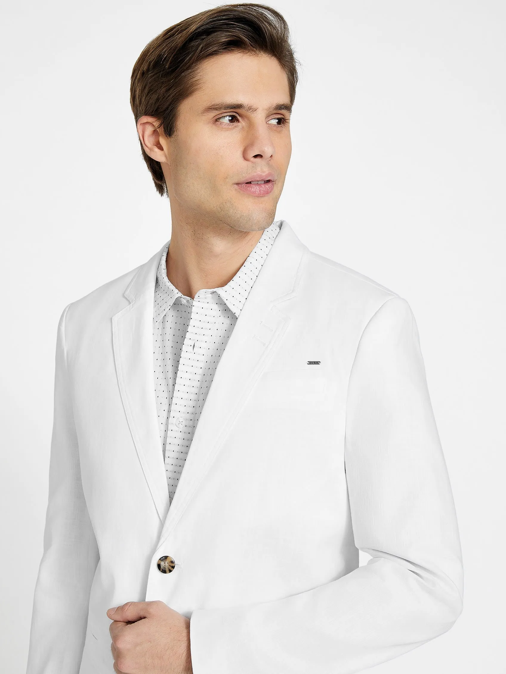 Sanders Chambray Blazer
