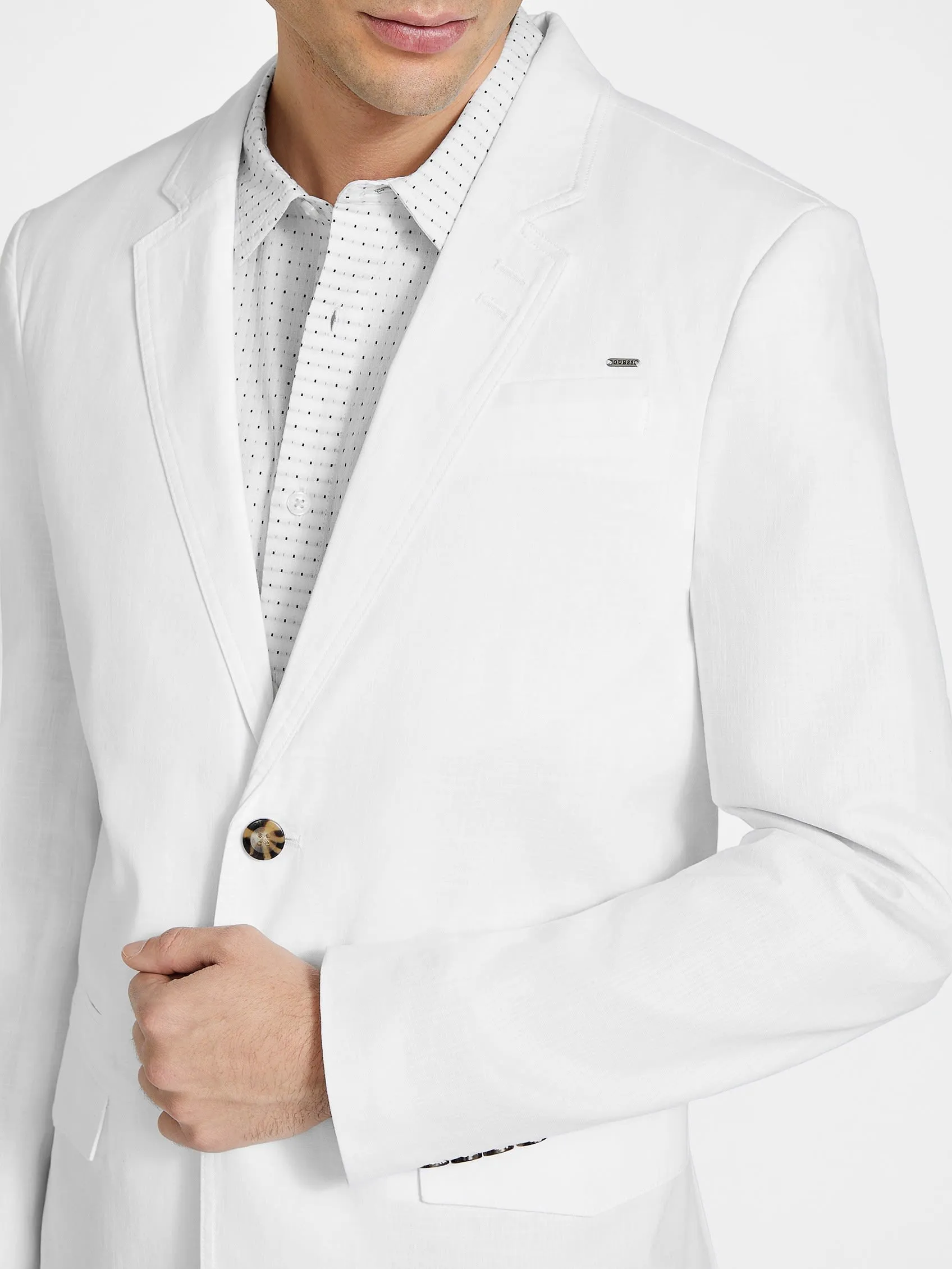 Sanders Chambray Blazer