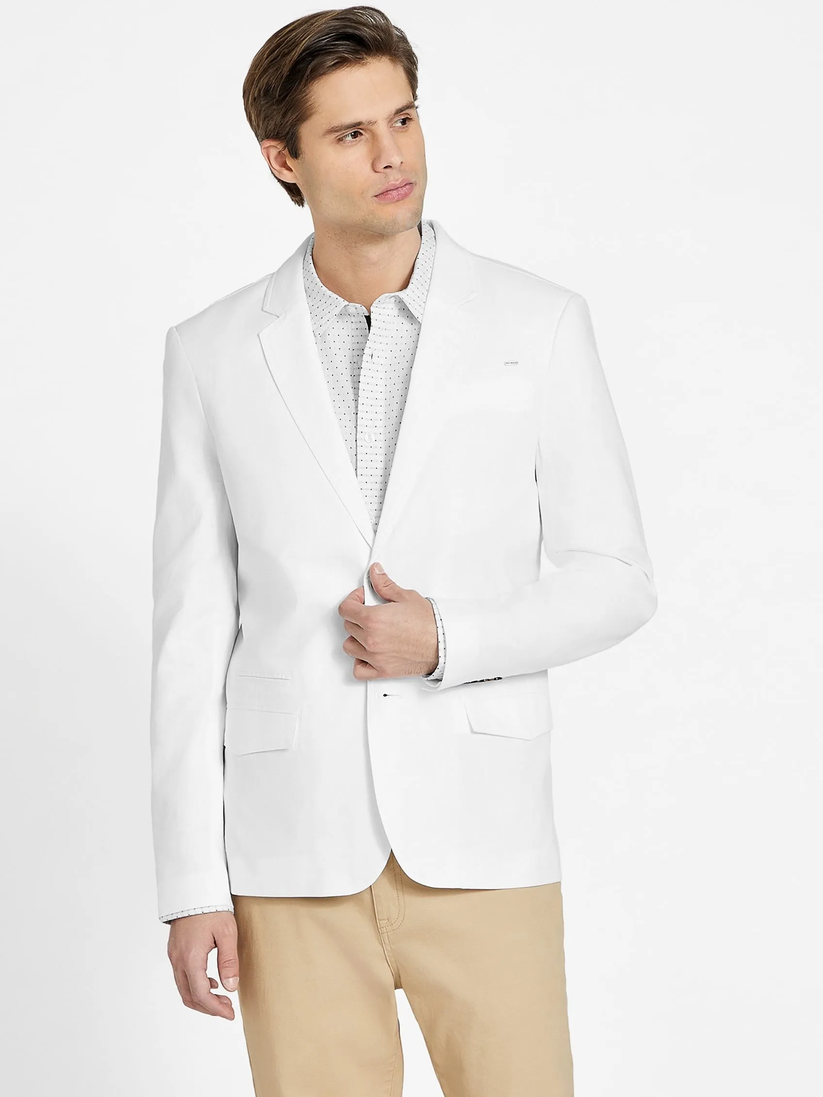 Sanders Chambray Blazer