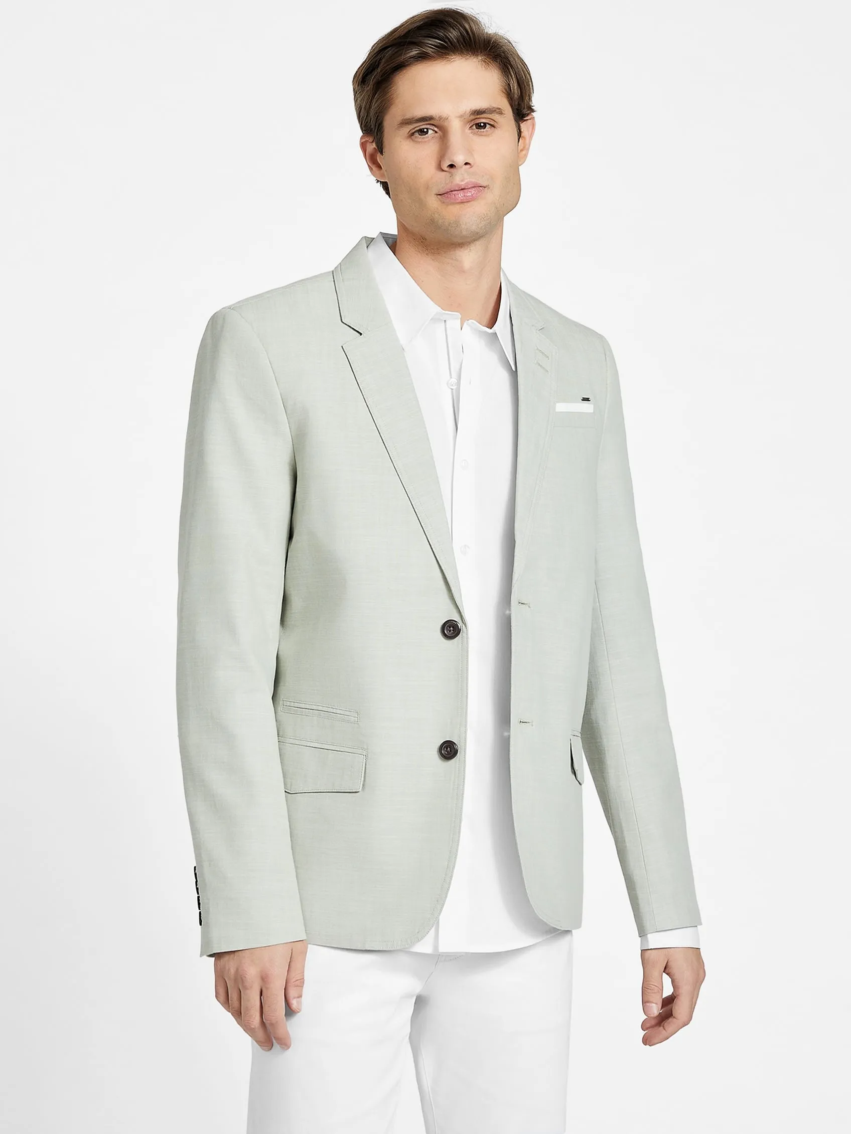 Sanders Chambray Blazer