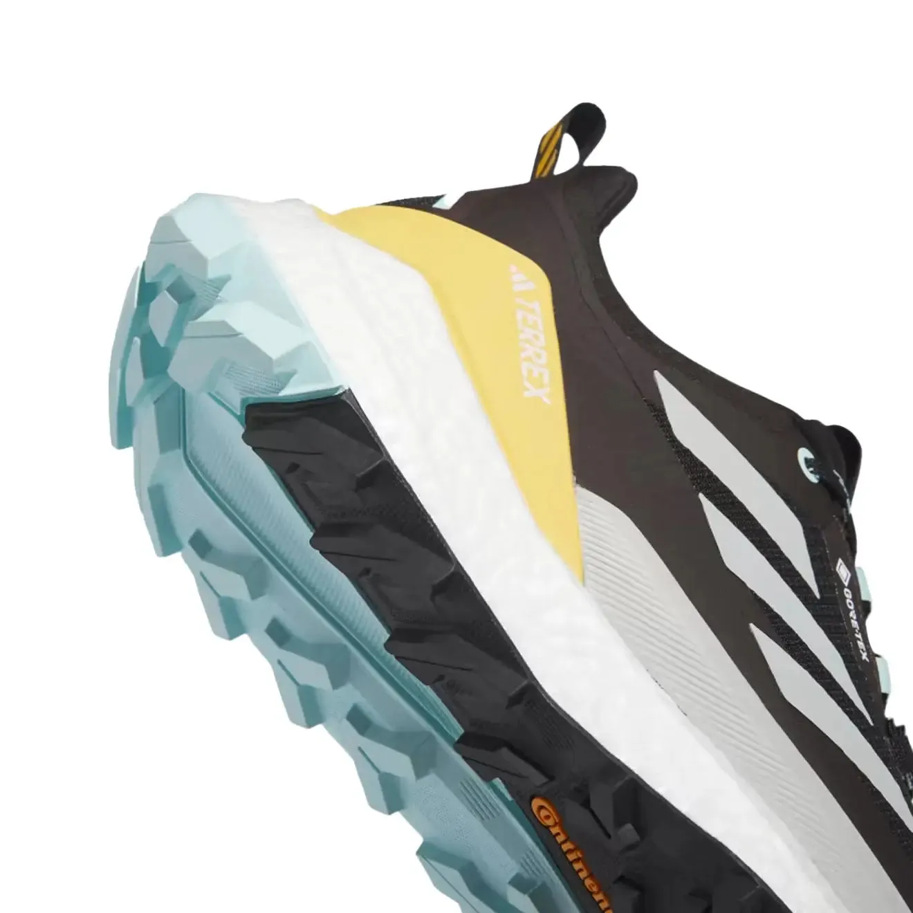 Adidas Terrex Herren Adidas Terrex Free Hiker 2.0 Low Gore-Tex Wanderstiefel Core Schwarz / Wonder Silber / Semi Flash Aqua