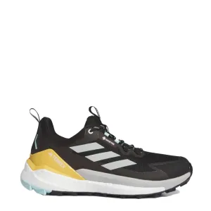 Adidas Terrex Herren Adidas Terrex Free Hiker 2.0 Low Gore-Tex Wanderstiefel Core Schwarz / Wonder Silber / Semi Flash Aqua