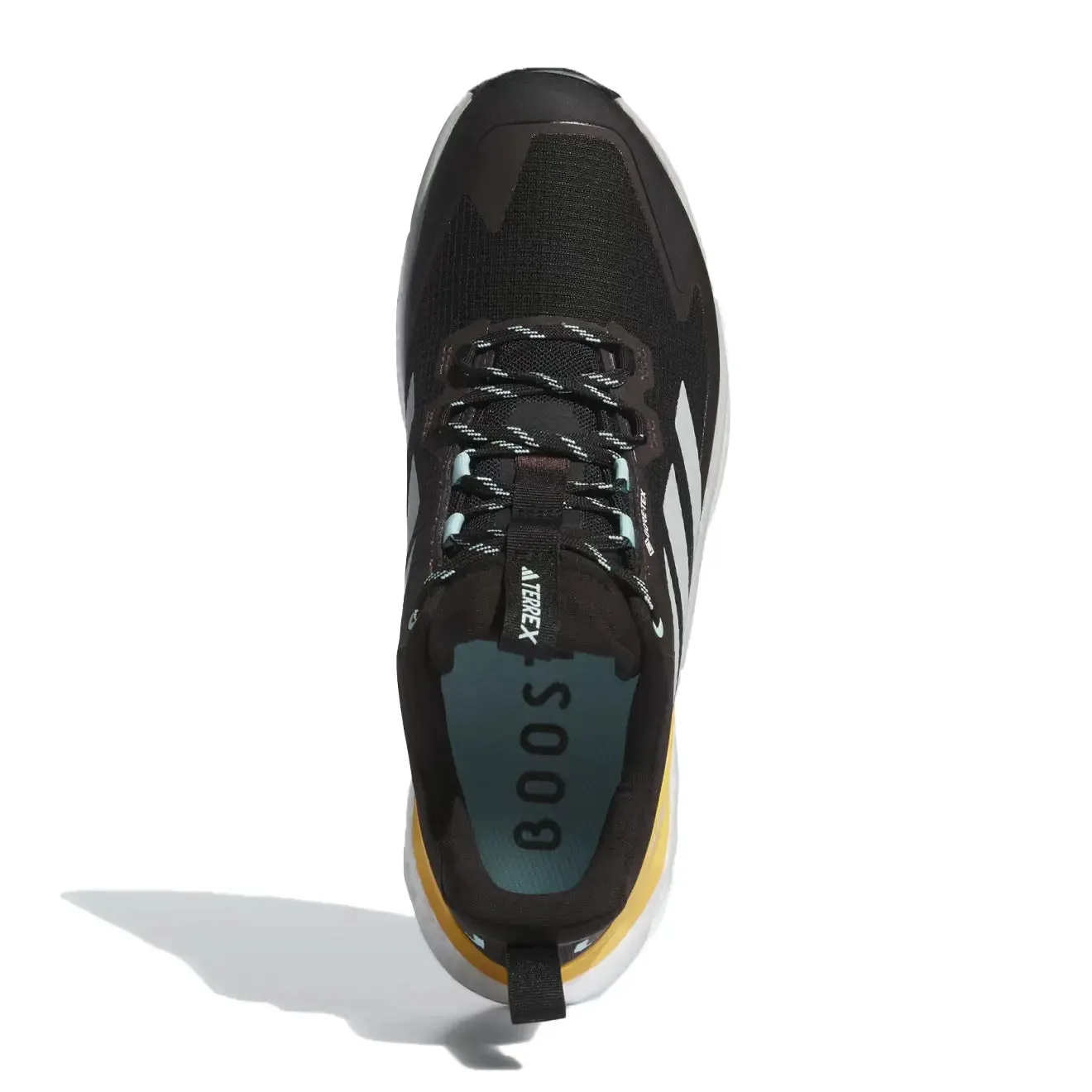 Adidas Terrex Herren Adidas Terrex Free Hiker 2.0 Low Gore-Tex Wanderstiefel Core Schwarz / Wonder Silber / Semi Flash Aqua