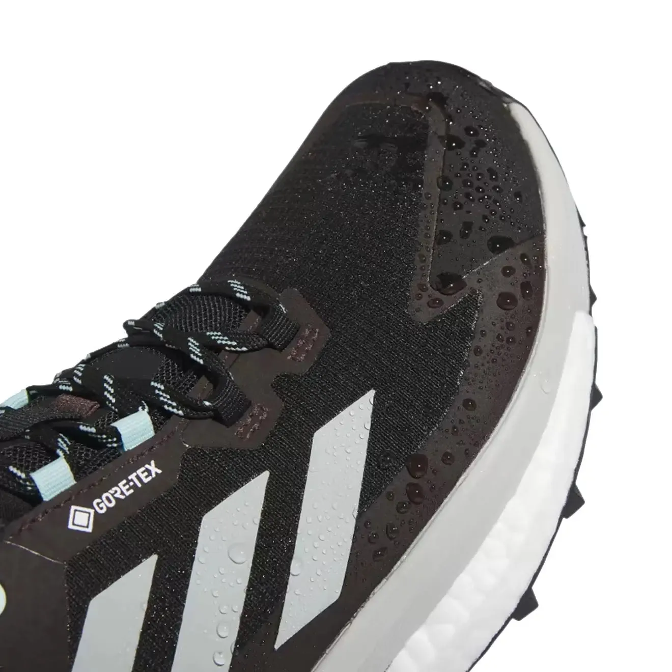Adidas Terrex Herren Adidas Terrex Free Hiker 2.0 Low Gore-Tex Wanderstiefel Core Schwarz / Wonder Silber / Semi Flash Aqua