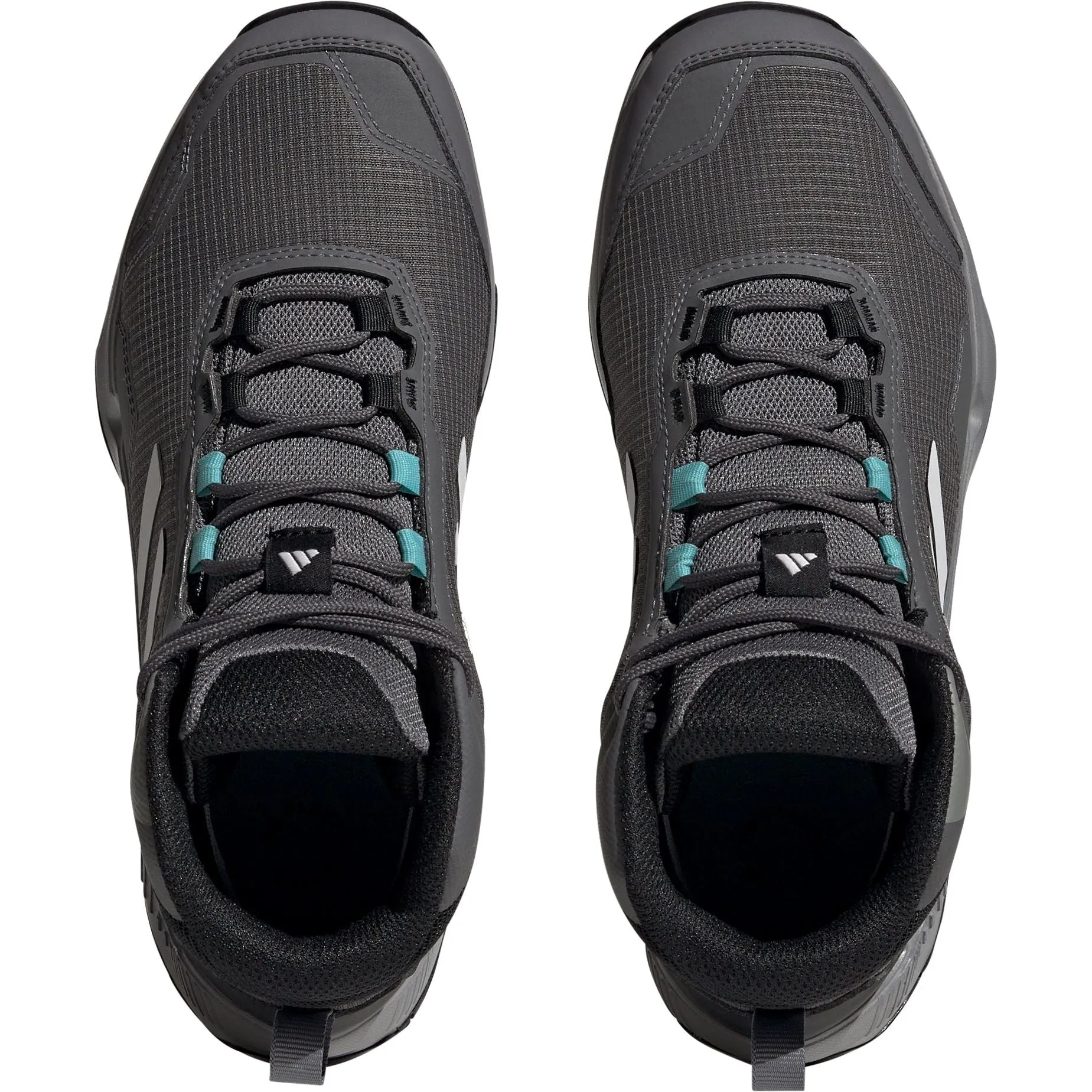 Schuhe Adidas Damen adidas Terrex Eastrail 2 Mid RAIN.RDY Damen-Wanderschuhe - Grau