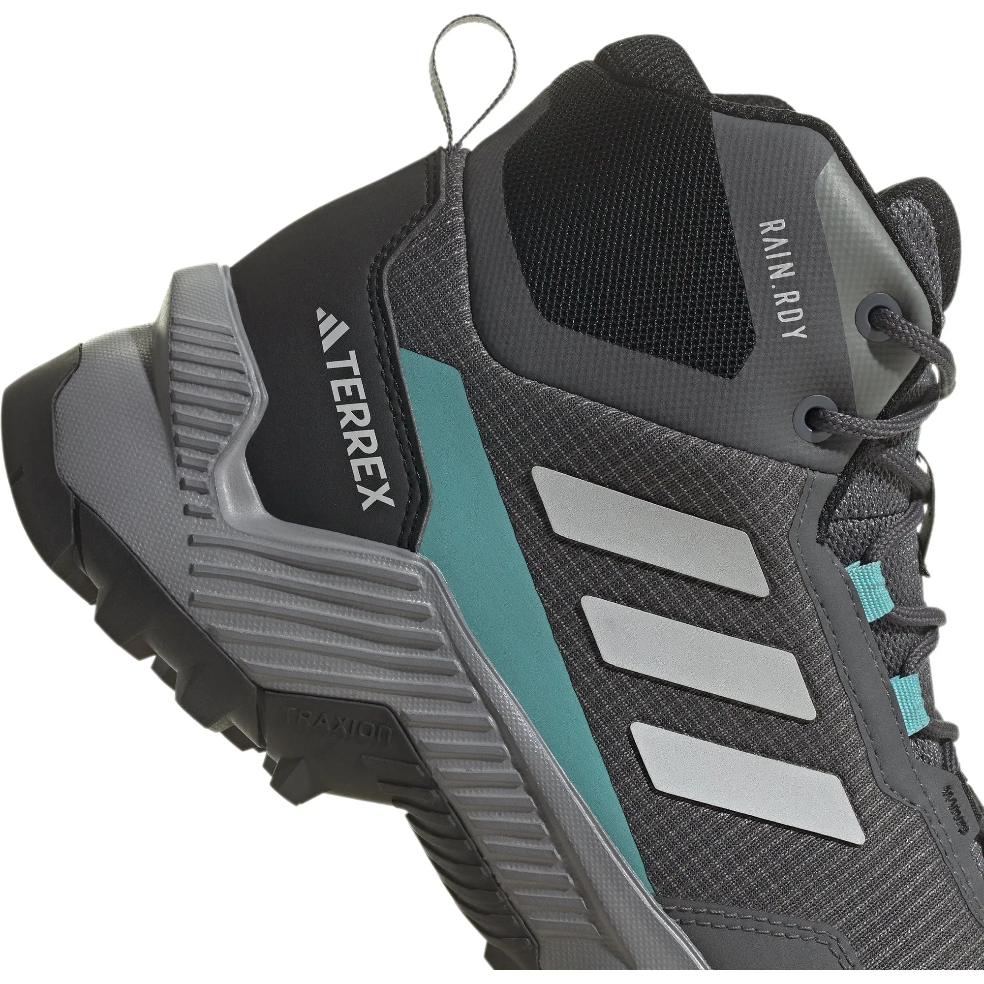 Schuhe Adidas Damen adidas Terrex Eastrail 2 Mid RAIN.RDY Damen-Wanderschuhe - Grau