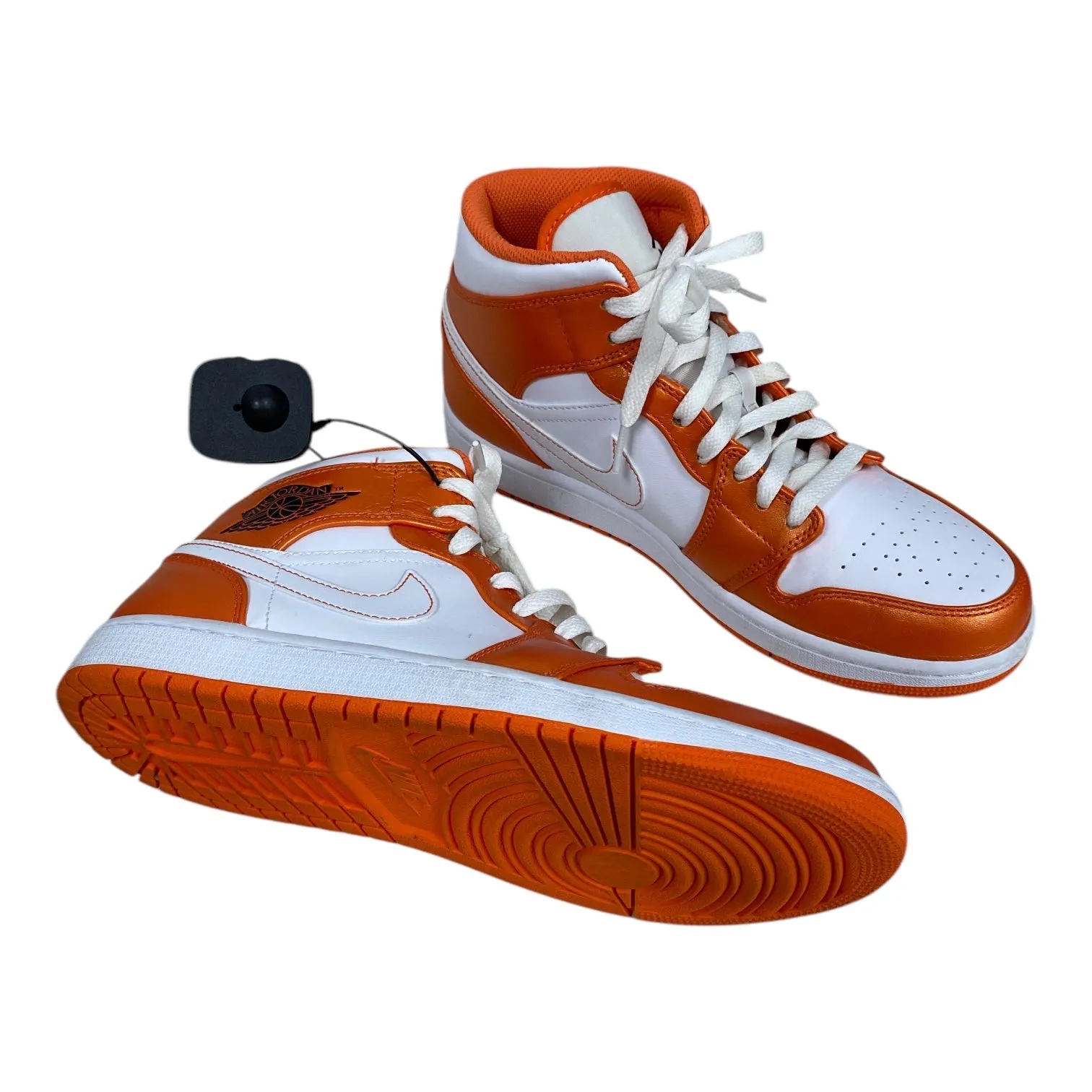 Nike Sportschuhe in Orange & Weiß, Größe: 11