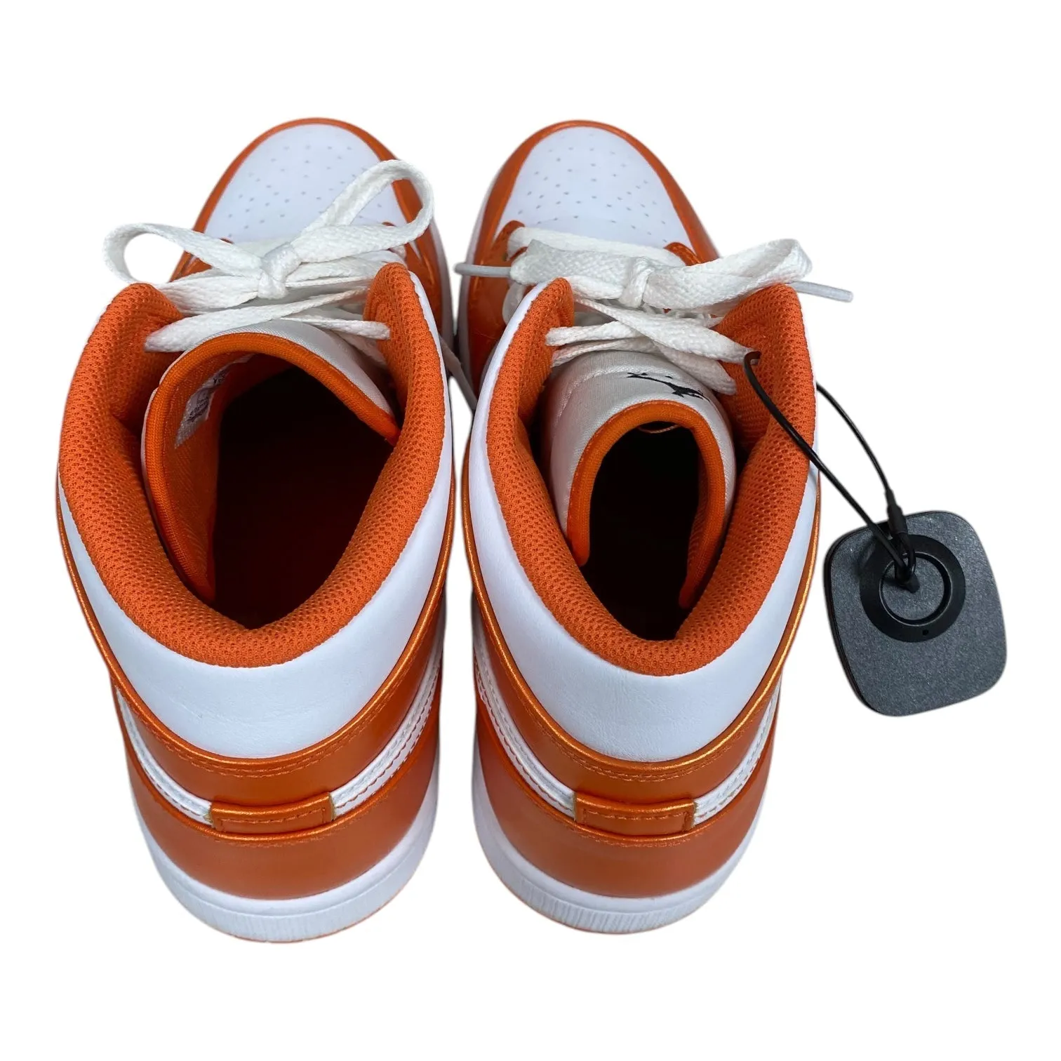 Nike Sportschuhe in Orange & Weiß, Größe: 11