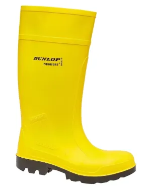 Schuhe Dunlop Dunlop Purofort Professional Vollschutz-Gummistiefel - Gelb
