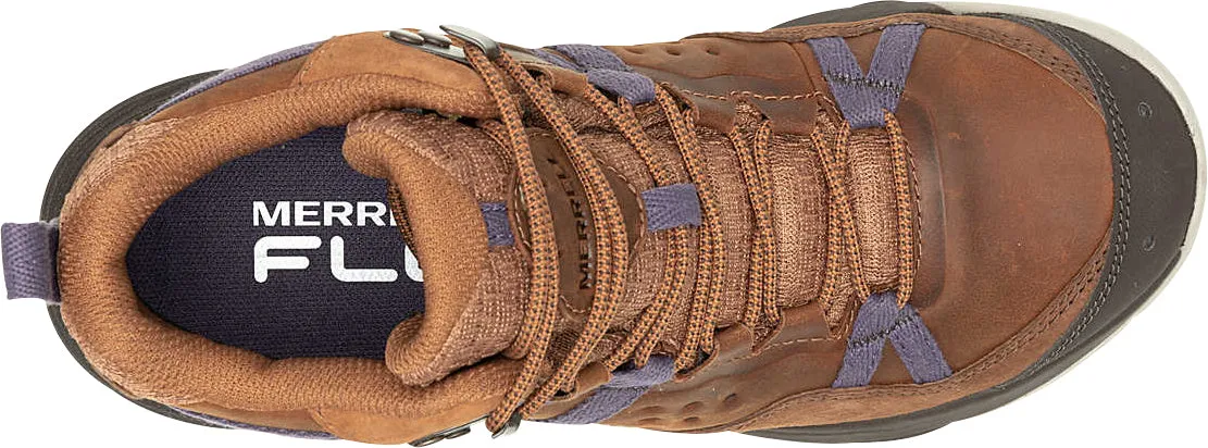 Schuhe Merrell Merrell Siren Traveller 4 Mid wasserdichte Damen-Wanderstiefel - Braun