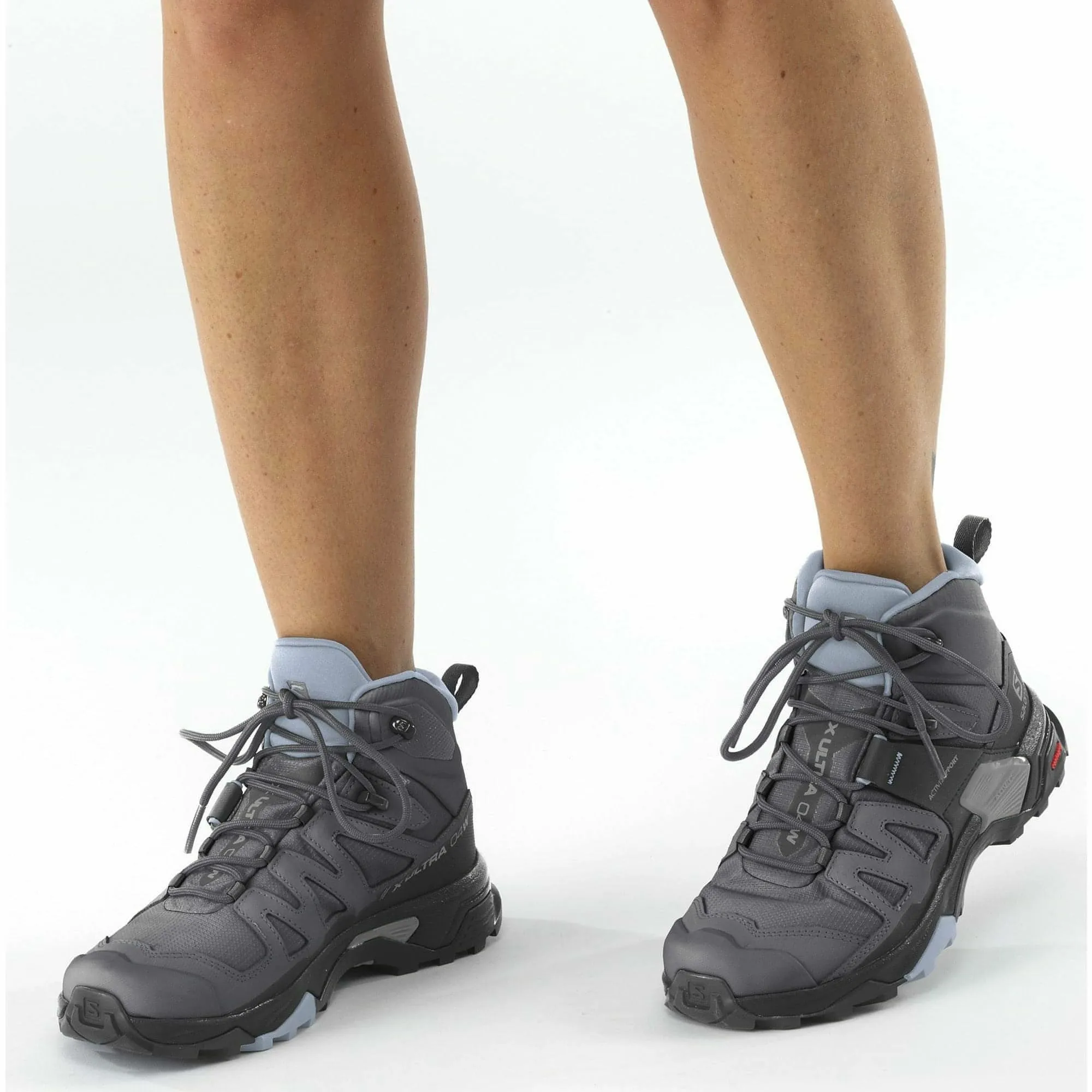 Schuhe Salomon Salomon X Ultra 4 Mid GORE-TEX Damen Wanderstiefel - Grau