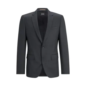 Einreihige Jacke aus reiner Woll-Serge