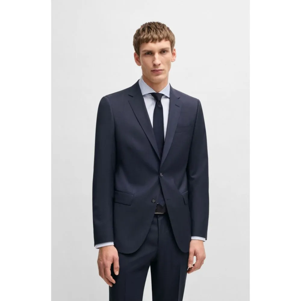 Slim-fit Anzug aus reiner Wolle