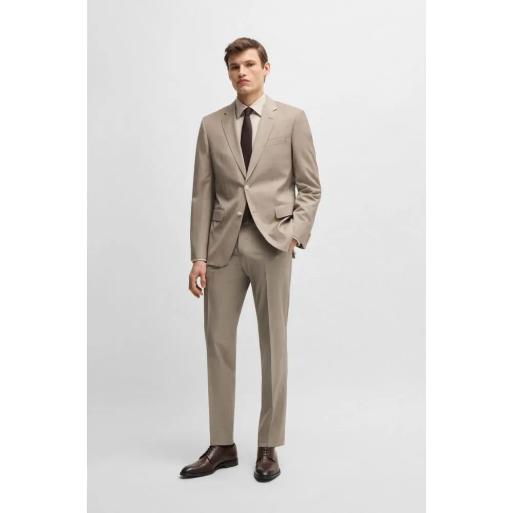 Slim-fit Anzug aus reiner Wolle