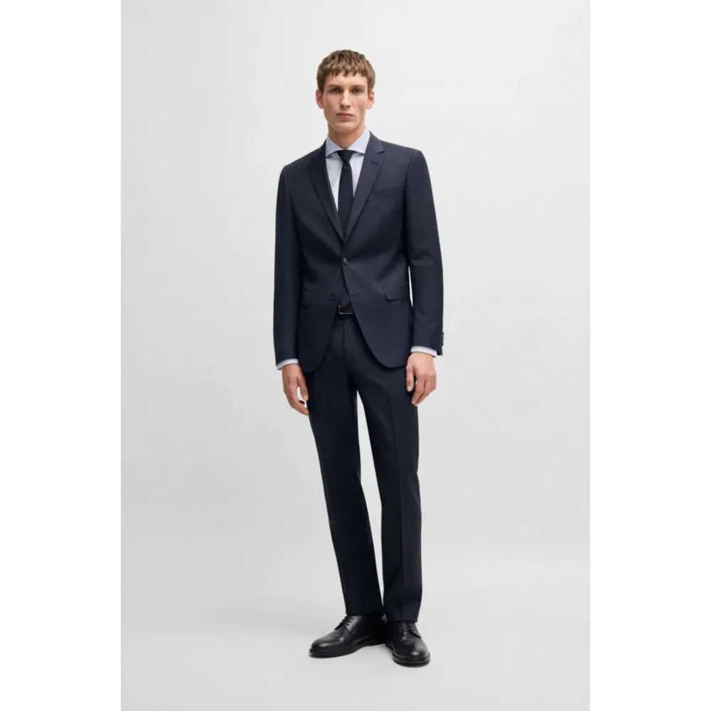 Slim-fit Anzug aus reiner Wolle