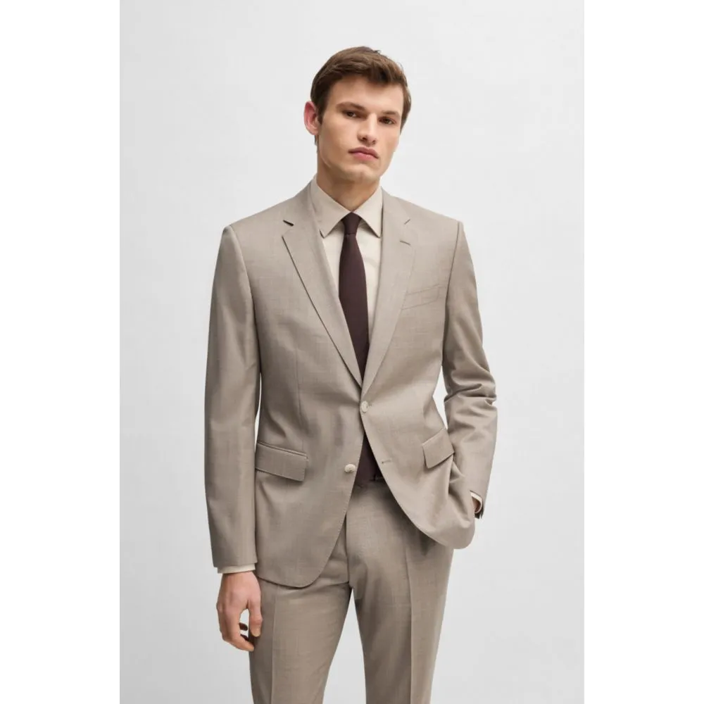Slim-fit Anzug aus reiner Wolle