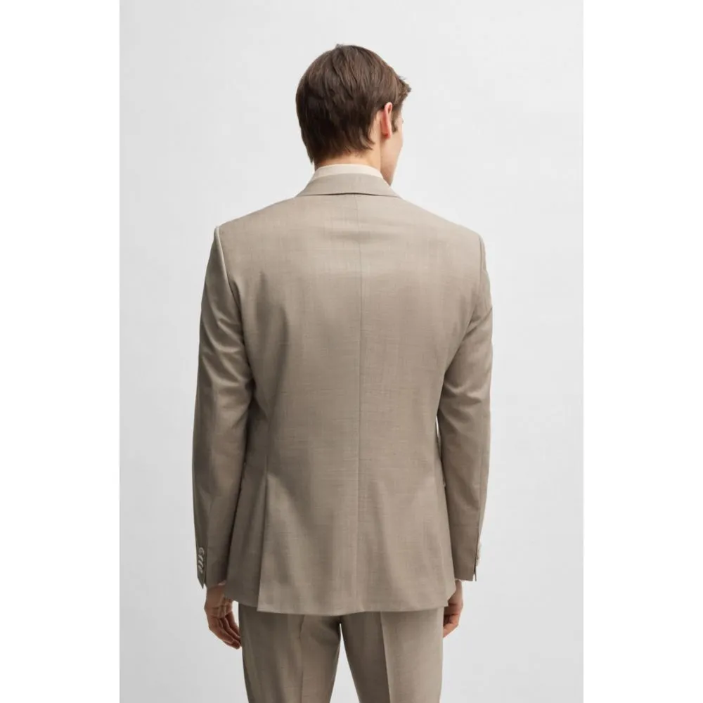 Slim-fit Anzug aus reiner Wolle