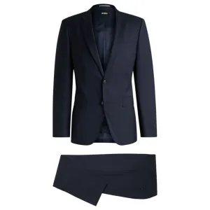 Slim-fit Anzug aus reiner Wolle