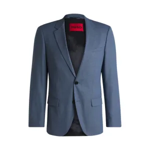 Slim-fit Sakko in mouliné Performance-Stretch-Stoff