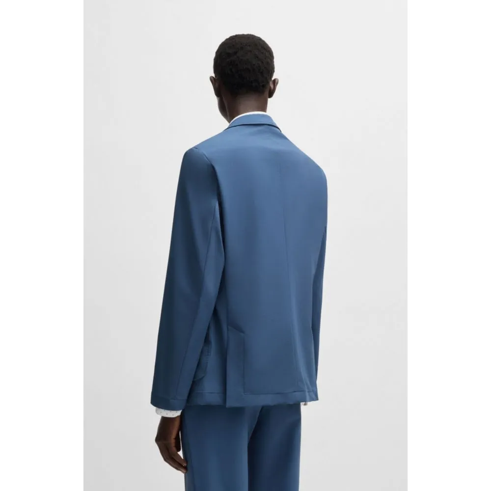 Slim-fit Sakko in reisefreundlichem, dehnbarem Softshell-Material