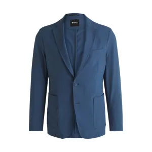 Slim-fit Sakko in reisefreundlichem, dehnbarem Softshell-Material