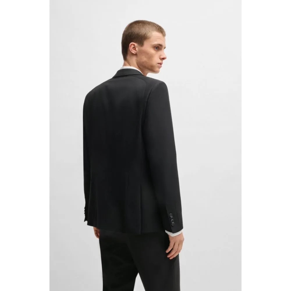 Slim-fit Sakko in Wollköper