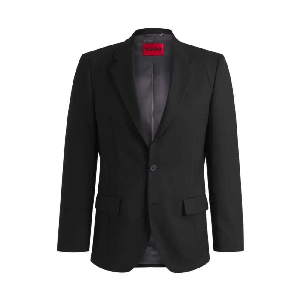 Slim-fit Sakko in Wollköper
