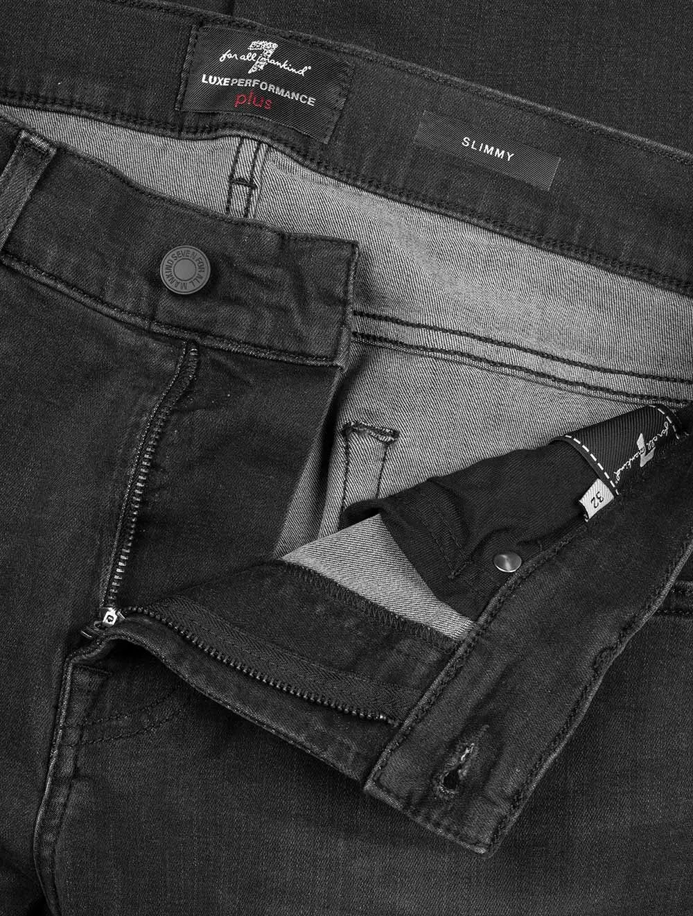 Slimmy Luxe Performance Plus Gewaschen Schwarz