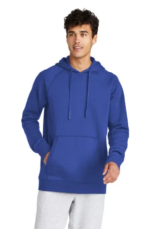 Sport-Tek Herren Drive Fleece Kapuzenpullover mit Kangaroo-Tasche - Echt Königsblau