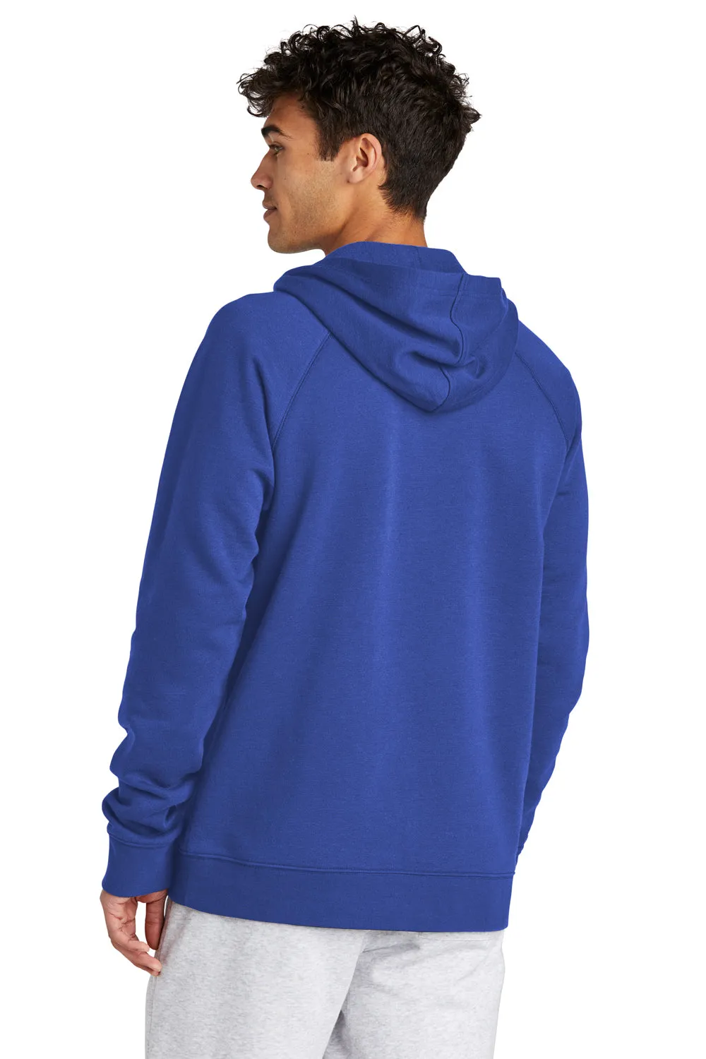 Sport-Tek Herren Drive Fleece Kapuzenpullover mit Kangaroo-Tasche - Echt Königsblau