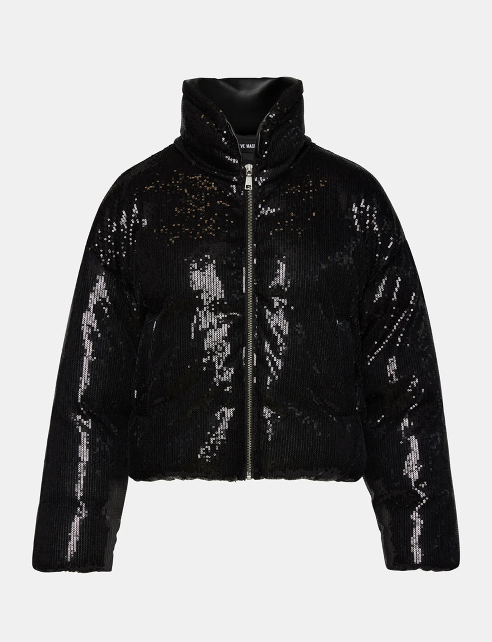 Stratton Steppjacke mit Pailletten, Schwarz Kleidung_steve-madden