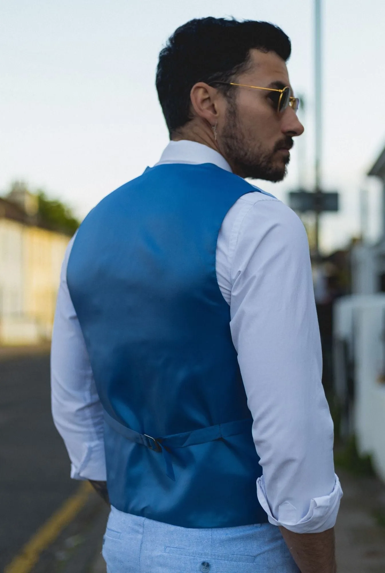 Sommeranzug Weste Hose Hochzeit