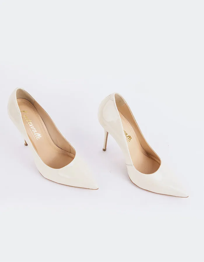 Teeva Off White Patent