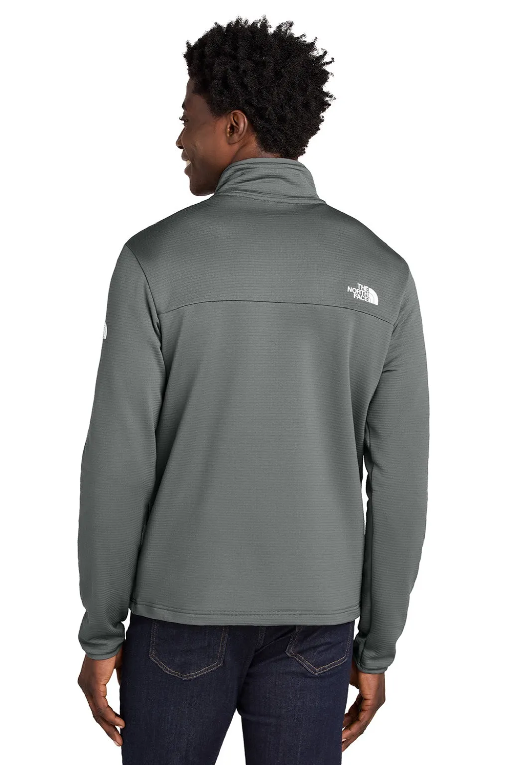 The North Face Herren Aim Fleece 1/4 Zip Sweatshirt - Rauchperlgrau