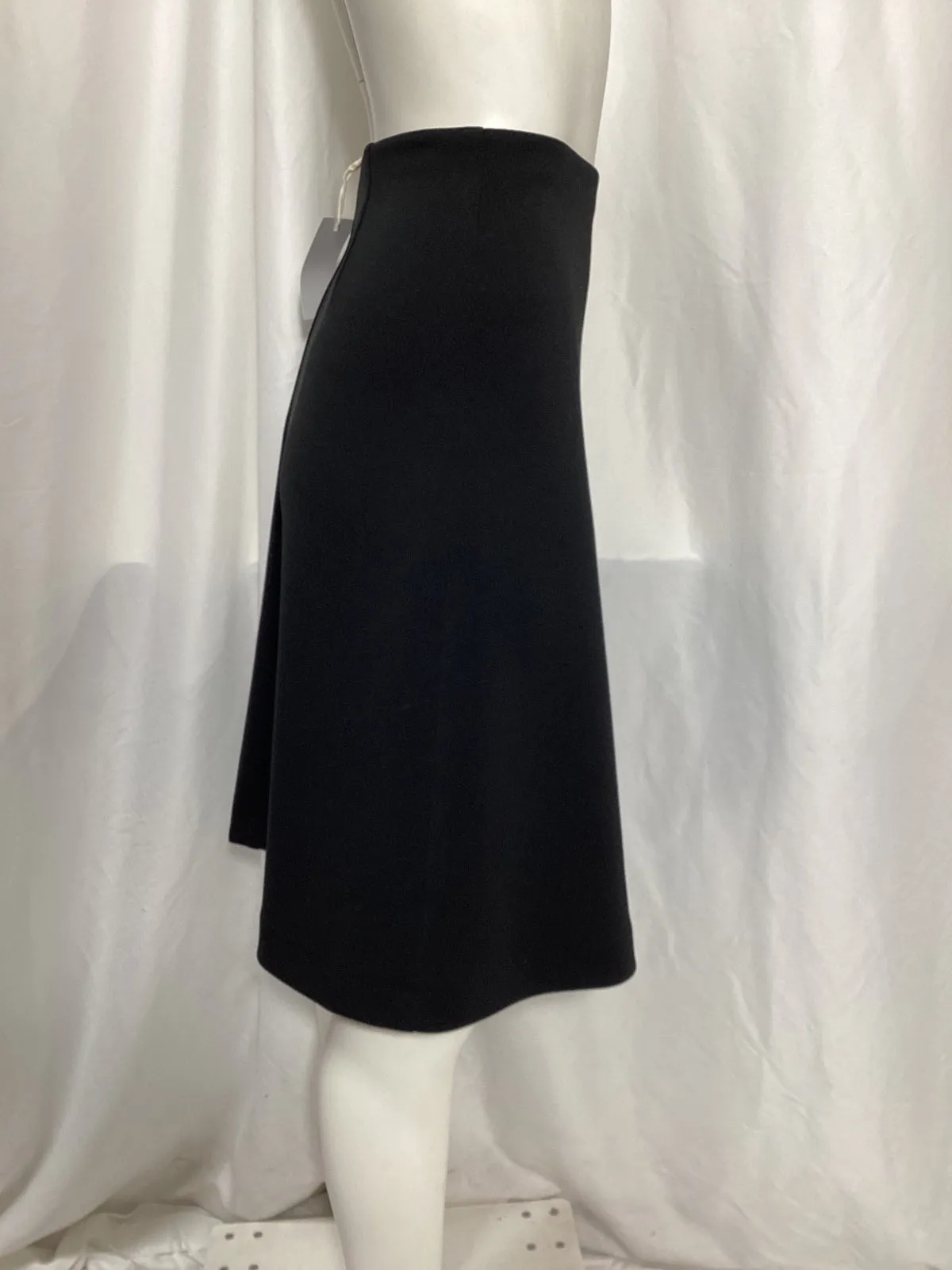 The Row Gotzon Scuba Midirock in Schwarz aus Polyester