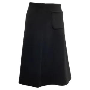 The Row Gotzon Scuba Midirock in Schwarz aus Polyester