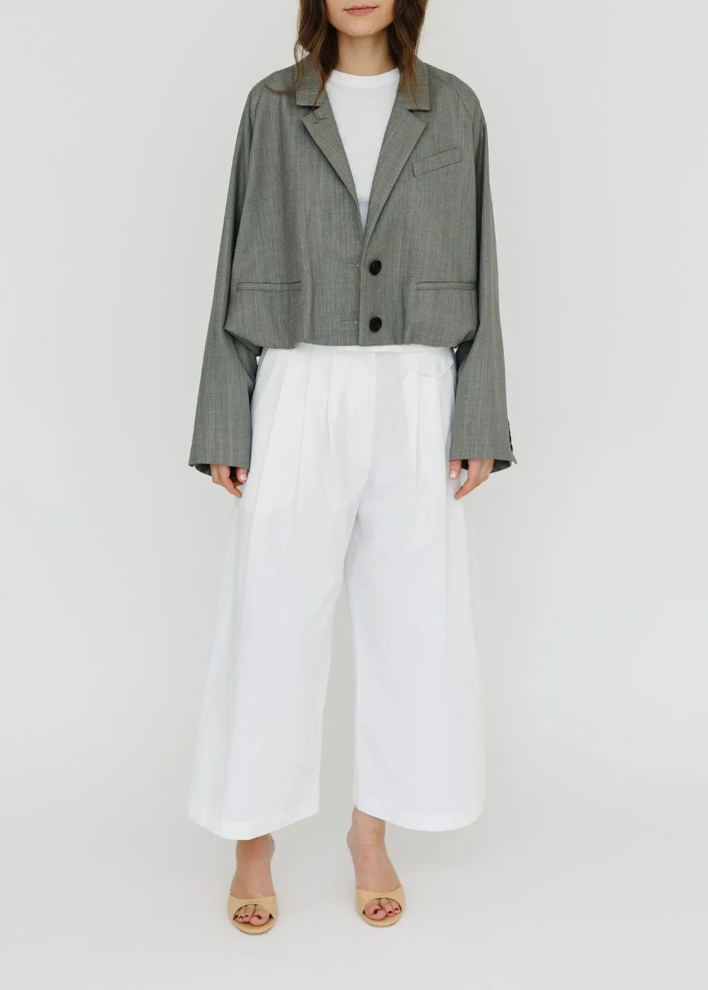 Tibi Ellis Anzug Raglan-Ärmel Blazer Kleidung_tibi