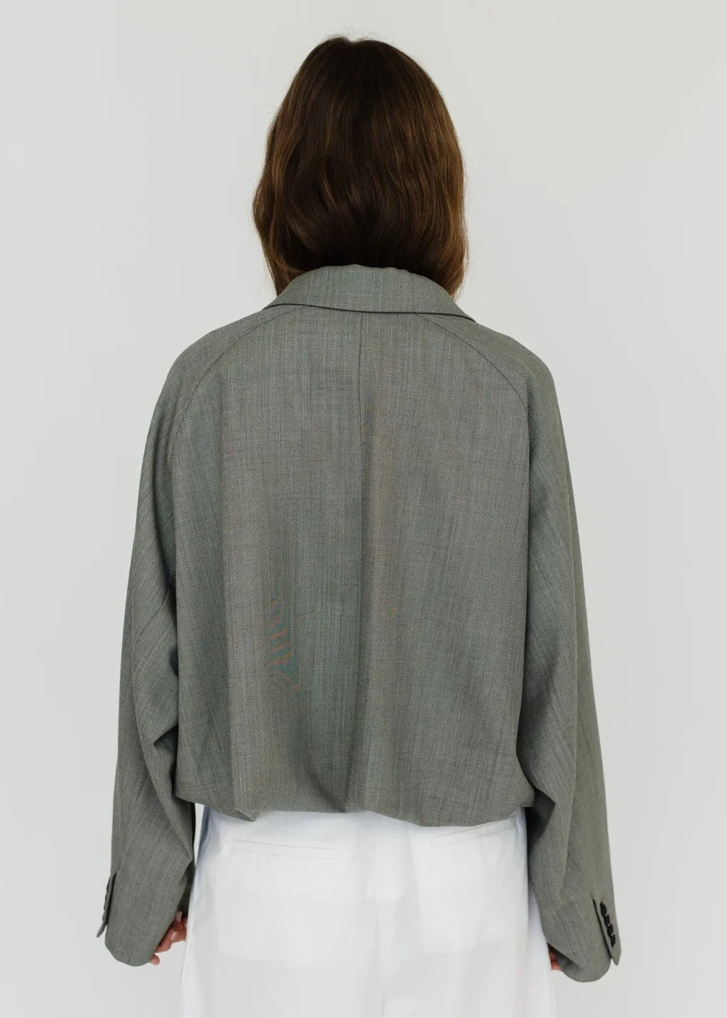 Tibi Ellis Anzug Raglan-Ärmel Blazer Kleidung_tibi