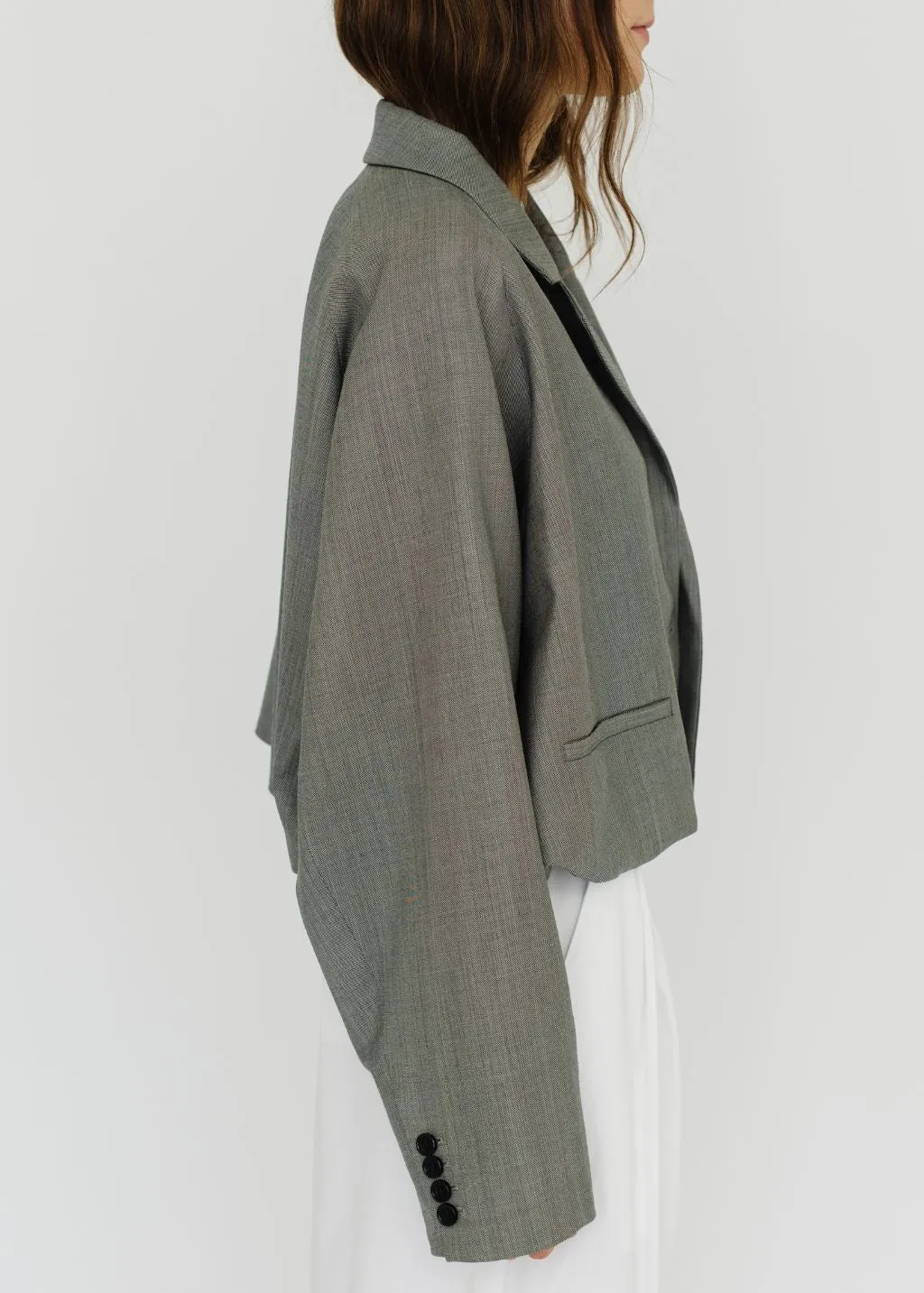 Tibi Ellis Anzug Raglan-Ärmel Blazer Kleidung_tibi