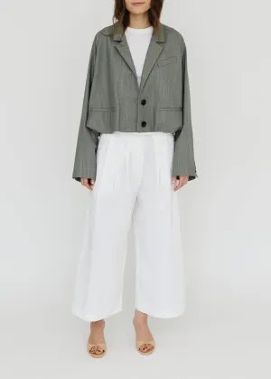 Tibi Ellis Anzug Raglan-Ärmel Blazer Kleidung_tibi