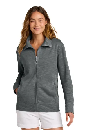 Tommy Bahama Damen Tobago Bay Sweatshirt mit Reißverschluss und Taschen - Höhlengrau